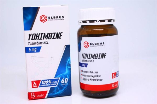 Yohimbine (Elbrus Pharma) (60 Kapslar x 5mg) - Bild 2